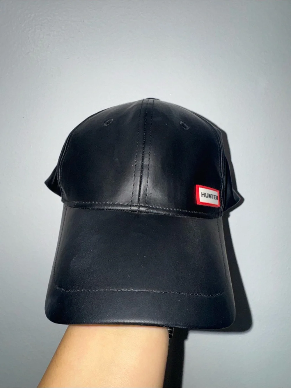 Hunter Rubberized Baseball Cap black one size
